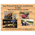 Scout Pinewood Derby Cars and Real Cars, for Kids: Dad, Sir Isaac Newton, and Me