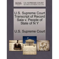 U.S. Supreme Court Transcript of Record Saia V. People of State of N y
