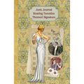 Junk Journal Roaring Twenties Themed Signature: Full color 6 x 9 slim Paperback with ephemera to cut out and paste in - no sewing needed!