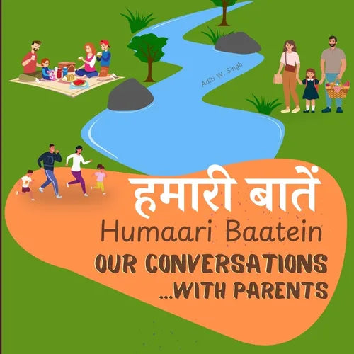 Humaari Baatein (Our Conversations with Parents): A Hindi English Bilingual Book for Kids and Beginners to Build Conversational Skills Through Simple
