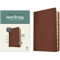 NLT Super Giant Print Bible, Filament Enabled (Genuine Leather, Brown, Indexed)