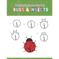 Easy step-by-step How to Draw Insects and Bugs: Fun for boys and girls, Draw caterpillar, moth, grasshopper, ladybug and many more animals!