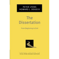 The Dissertation: From Beginning to End