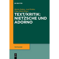 Text/Kritik: Nietzsche und Adorno