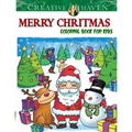 Creative Haven Merry Christmas Coloring Book for kids: 8.5 x 11 INCHES