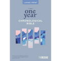 The One Year Chronological Bible the Message, Large Print Thinline Edition (Softcover)