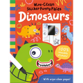 Wipe-Clean Sticker Funny Faces Dinosaurs