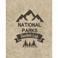 U. S. National Parks Bucket List Book: Adventure And Travel Log Book, List Of Attractions For 63 National Parks To Plan Your Visits, Journal, Organize