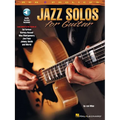 Jazz Solos for Guitar Lead Guitar in the Styles of Tal Farlow, Barney Kessel, Wes Montgomery, Joe Pass, Johnny Smith Book/Online Audio [With CD]