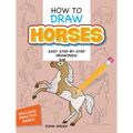 How to Draw Horses: Step-By-Step Drawings!