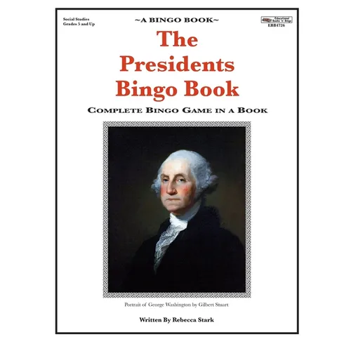 The Presidents Bingo Book: Complete Bingo Game In A Book
