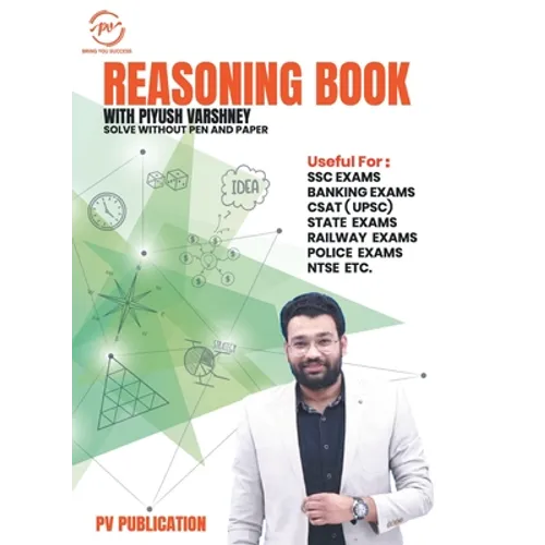 Reasoning Book With Piyush Varshney (English Medium)