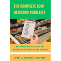 The Complete Low Glycemic Food List: My Proven A-Z List of Blood Glucose Level Foods