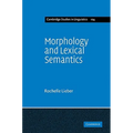Morphology and Lexical Semantics