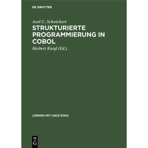Strukturierte Programmierung in COBOL