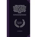 Tables and Rules for Facilitating the Calculation of Earthwork, Land, Curves, Distances, and Gradients, Required in the Formation of Railways, Roads,