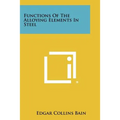 Functions Of The Alloying Elements In Steel