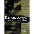 Directory of U.S. Military Bases Worldwide: Third Edition