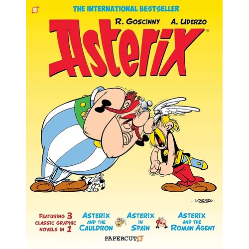 Asterix Omnibus Vol. 5: Collecting Asterix and the Cauldron, Asterix in Spain, and Asterix and the Roman Agent