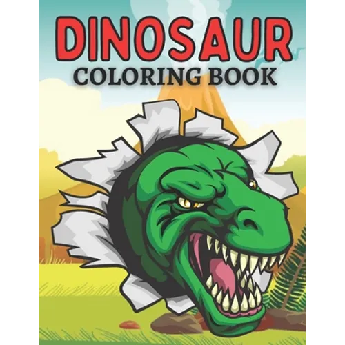 Dinosaur!! Coloring Book For Kids Ages 8-12: Best Gift for Boys & Girls - Contains 70 completely unique coloring pages