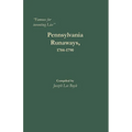 "Famous for inventing Lies": Pennsylvania Runaways, 1784-1790