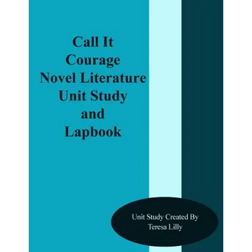 Call It Courage Novel Literature Unit Study and Lapbook