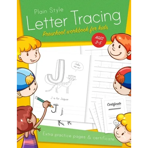 Letter Tracing Preschool workbook for kids ages 3-5: Learn to write activity workbooks, abc alphabet writing paper lines. Kindergarten preschoolers ha
