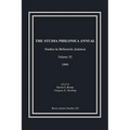 The Studia Philonica Annual, XI, 1999