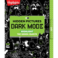 Hidden Pictures Dark Mode: Neon Hidden Pictures Puzzle Book with Black Background Pages with Neon Marker, Seek-And-Find Activity Book for Kids Ages 6-