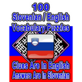 100 Slovenian/English Vocabulary Puzzles: Learn and Practice Slovenian By Doing FUN Puzzles!, 100 8.5 x 11 Crossword Puzzles With Clues In English, An
