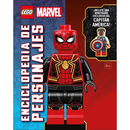 Lego Marvel Enciclopedia de Personajes (Character Encyclopedia): Con Una Minifigura Exclusiva de Lego Marvel