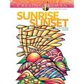 Creative Haven Sunrise Sunset Coloring Book