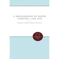 A Bibliography of North Carolina, 1589-1956