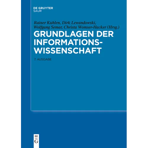 Grundlagen der Informationswissenschaft