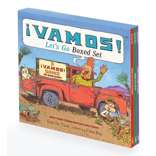 ¡Vamos! Let's Go 3-Book Paperback Picture Book Box Set: ¡Vamos! Let's Go to the Market, ¡Vamos! Let's Go Eat, and ¡Vamos! Let's Cross the Bridge