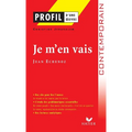 Profil - Echenoz (Jean): Je m'en vais