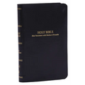 KJV Holy Bible: Pocket New Testament with Psalms and Proverbs, Black Leatherflex, Red Letter, Comfort Print: King James Version