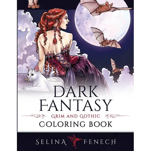 Dark Fantasy Coloring Book