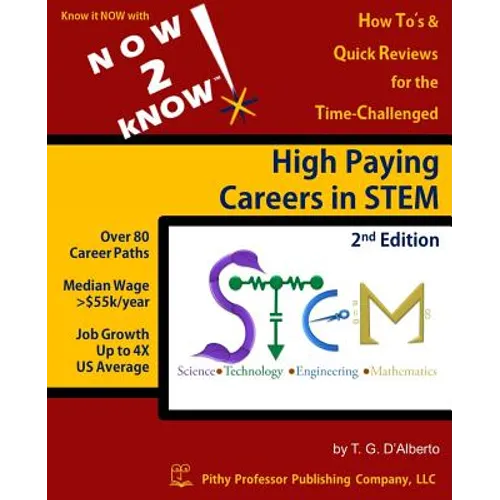 NOW 2 kNOW High Paying Careers in STEM, 2nd Edition - Paperback