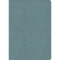 NASB Notetaking Bible, Large Print Edition, Earthen Teal Suedesoft Leathertouch