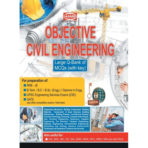 Q-Bank McQs Rrb with Key Civil Engg. Objective