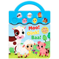 Moo, Oink, Baa!: With 6 Fun Farm Sounds!