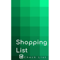 Shopping List: Empty shopping list pages for your daily purchases.
