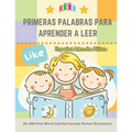 Primeras Palabras Para Aprender A Leer Español Alemán Niños. My 300 First Word Colorful Cartoon Picture Diccionario: Montessori. Ejercicios para apren