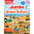 Jumbo Book of Sticker Puzzles: Ultimate Sticker Puzzle Fun with Over 800 Stickers & 100 Activities, Including Mazes, Hidden Pictures Scenes & Logic Pu