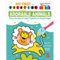 My First Painting Book: Adorable Animals: Easy-To-Use 6-Color Palette on Each Page