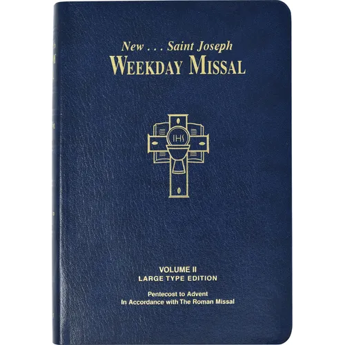 St. Joseph Weekday Missal, Volume II (Large Type Edition): Pentecost to Advent