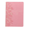 Nlt, the Spiritual Growth Bible (Faux Leather, Pink)