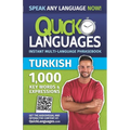 Quick Languages - English-Turkish Phrasebook / İngilizce-Türkçe Konuşma Kılavuzu