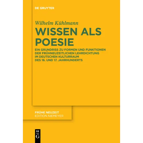 Wissen als Poesie